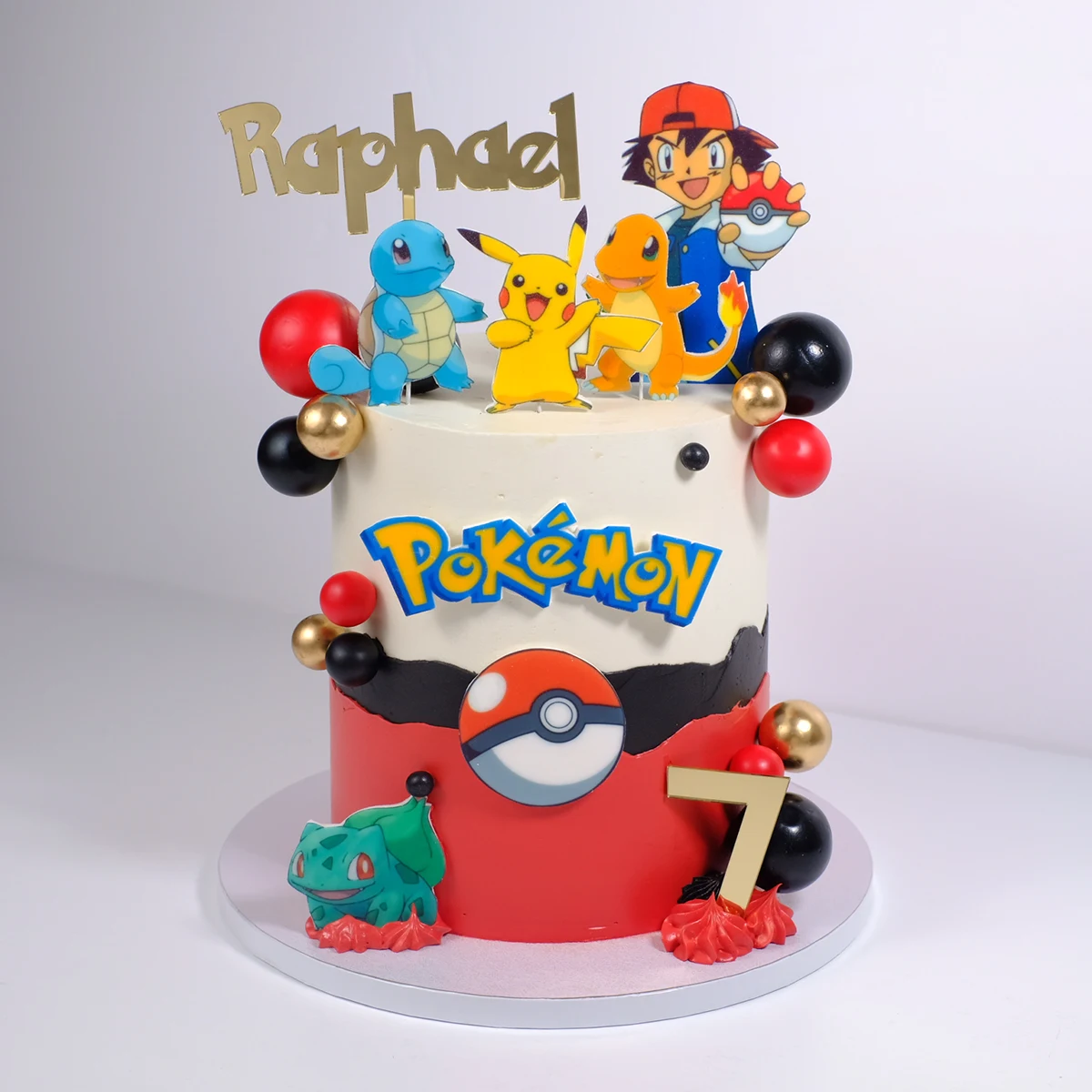 Cake Topper Stil 5 + Wunschzahl Stil 3