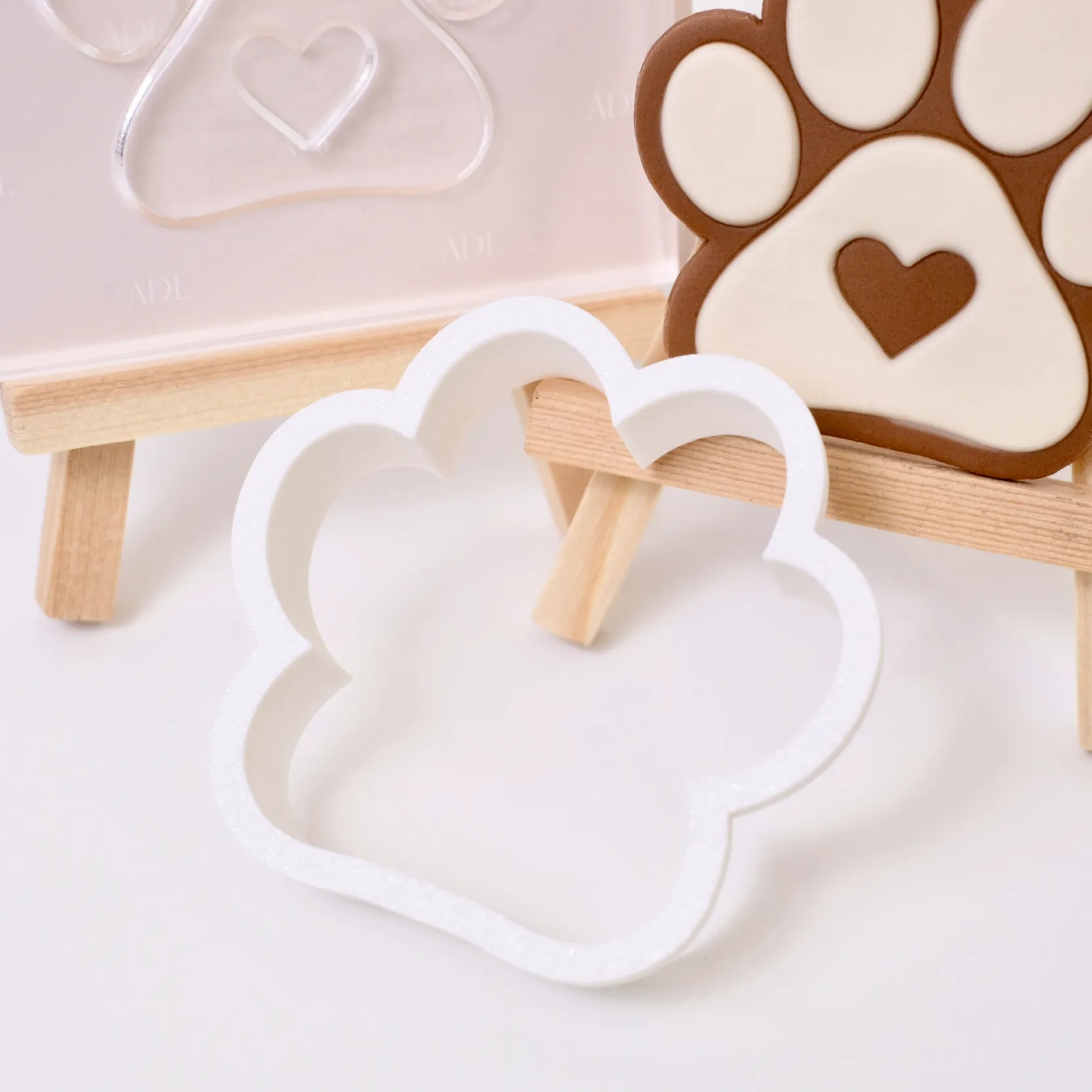 ADL Keksstempel + Ausstecher - Pfote Stil 3 – Bild 5