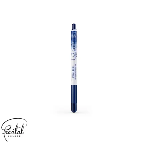 Dunkelblauer Lebensmittelfarbstift Fractal Colors Calligra Food Brush Pen Royal Blue
