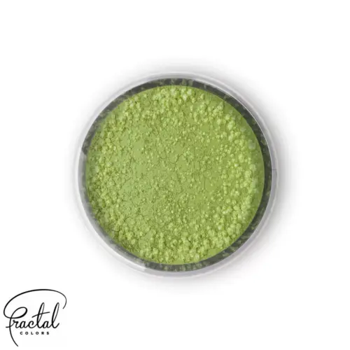 Hellgrüne Pulverfarbe Fractal Colors EuroDust Apple Grass Lebensmittelfarbe