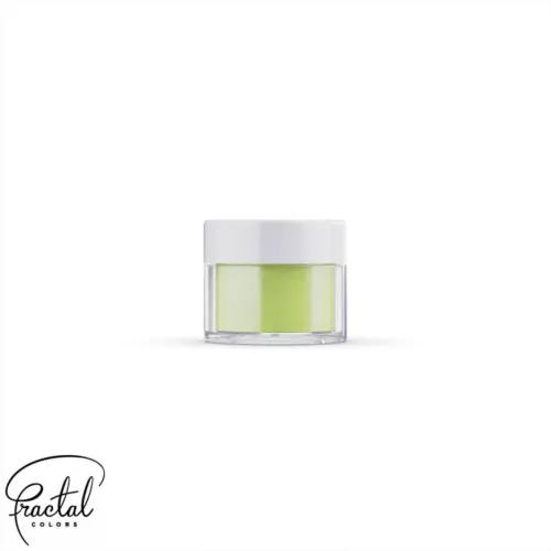 Hellgrüne Pulverfarbe Fractal Colors EuroDust Apple Grass Lebensmittelfarbe