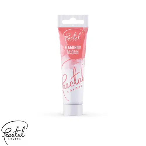Rosane Fractal Colors Full-Fill Gelfarbe Flamingo Lebensmittelfarbe in der Tube