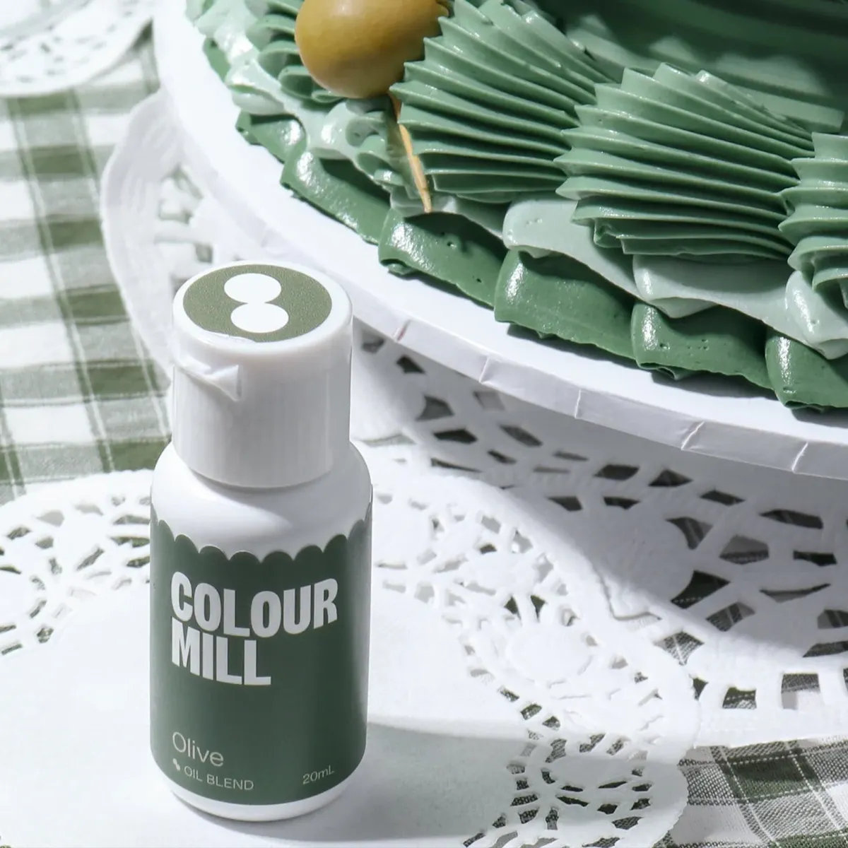Colour Mill Olive – Ölbasierte Lebensmittelfarbe 20 ml – Bild 5