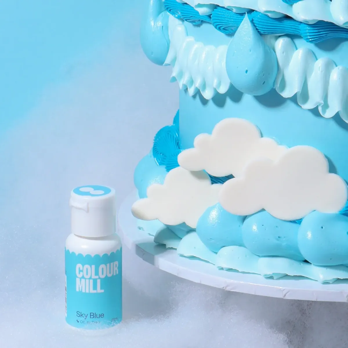 Colour Mill Sky Blue Hellblau – Ölbasierte Lebensmittelfarbe 20 ml – Bild 2