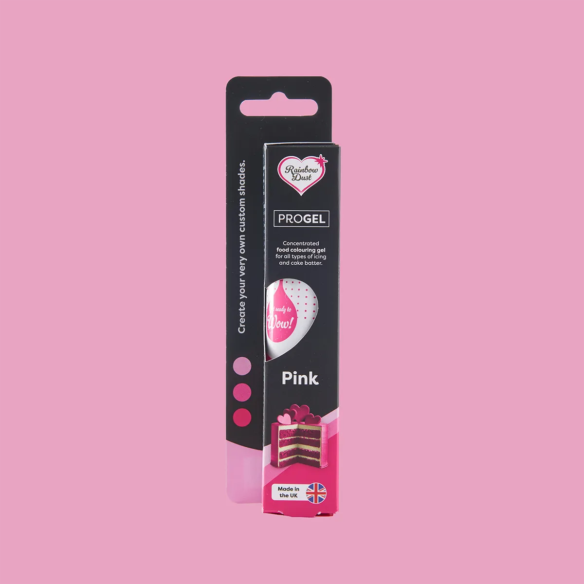 Rainbow Dust ProGel Pink – Pinke Lebensmittelfarbe 25 g – Bild 2
