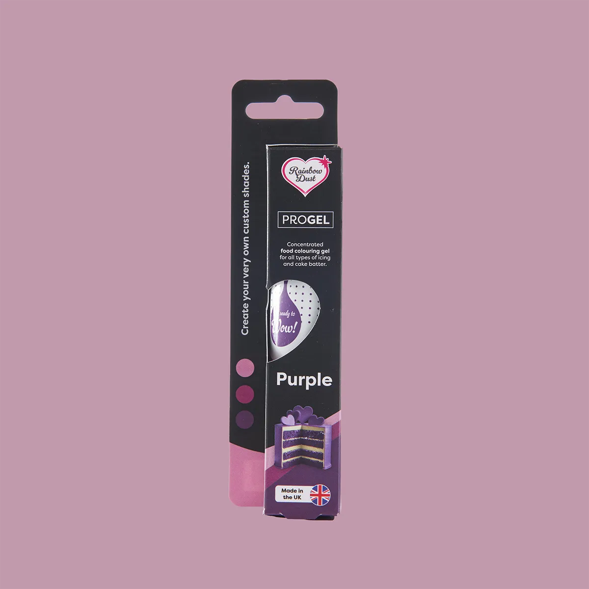 Rainbow Dust ProGel Purple – Lila Lebensmittelfarbe 25 g – Bild 2