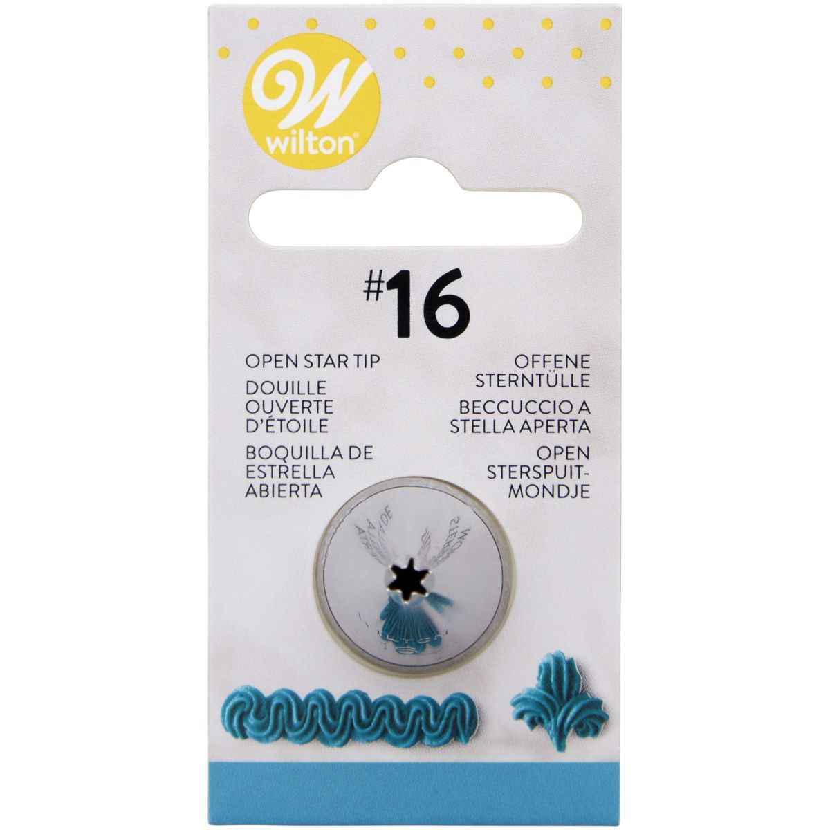 Wilton Offene Sterntülle 16