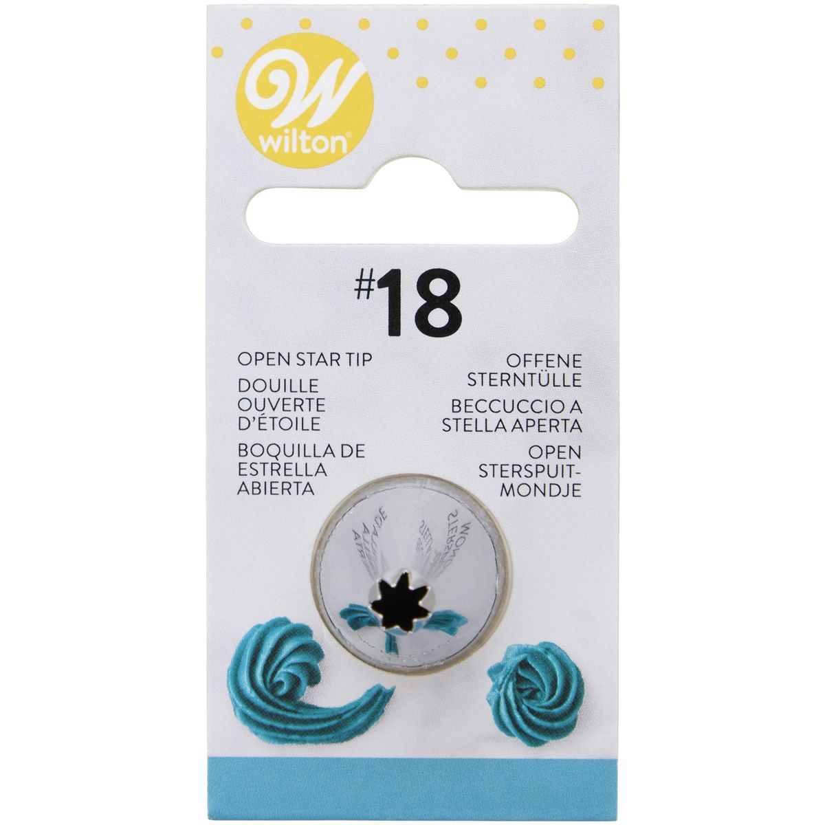 Wilton Offene Sterntülle 18