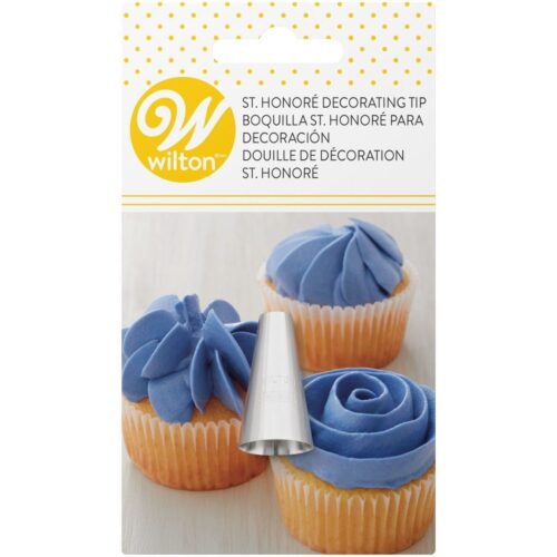Wilton St Honore Dekorationstülle für elegante Blütenmuster, dekorative Wirbel und Zickzacklinien auf Torten und Desserts